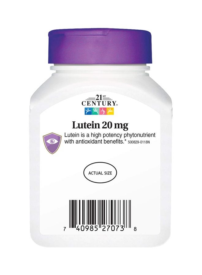 21st Century Lutein 20mg - 60 Softgel - Image 2
